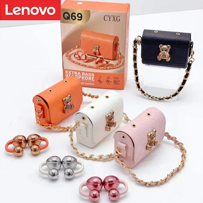 Luxury Bags Video - Lenovo New Bluetooth Headphones Creative Luxury