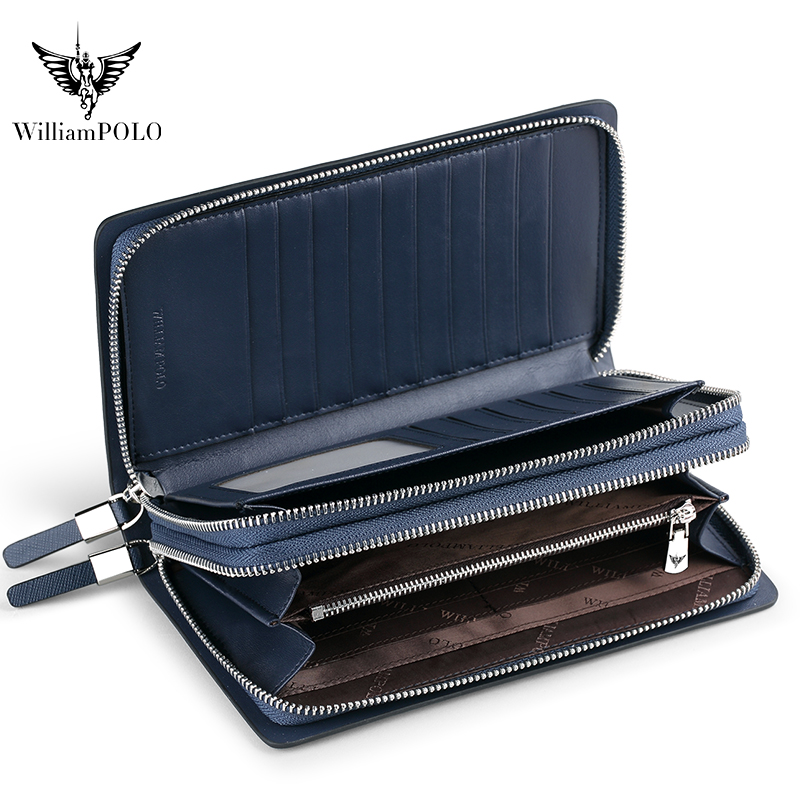 WILLIAMPOLO Luxury Men's Leath - Key Holder Leather Pouch recension och pris