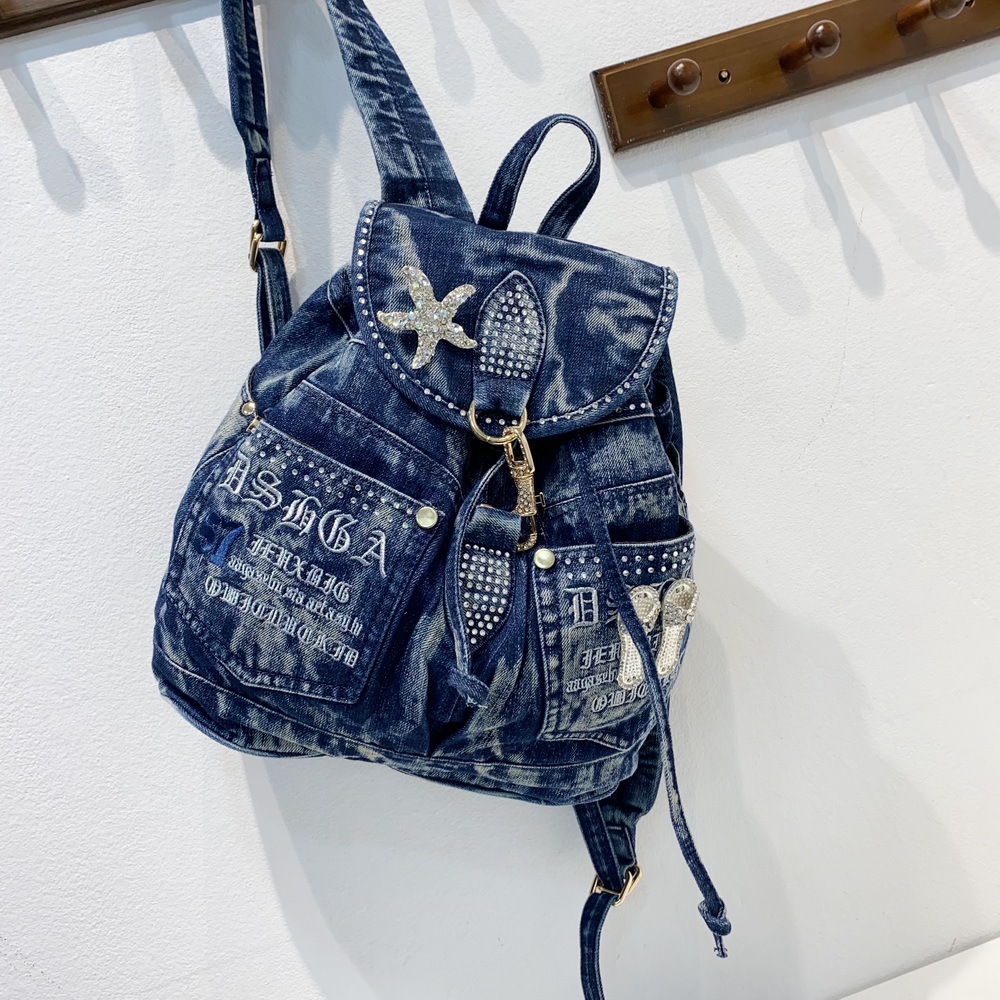 iPinee Luxury Denim Women Back - Luxury Bags Denim recension och pris