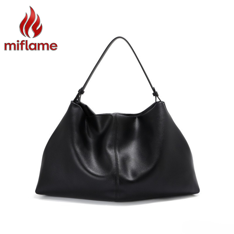 Genuine Leather Shoulder Bag f - Quiet Luxury Bags Tote recension och pris