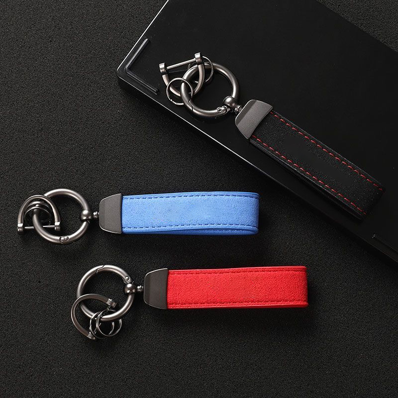 Suede Leather Car Keychain Hig - Luxury Bags Best recension och pris
