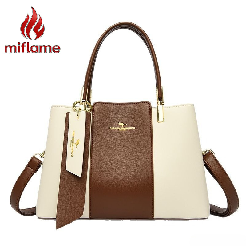 Genuine Leather Tote Bag for W - Quiet Luxury Bags Tote recension och pris