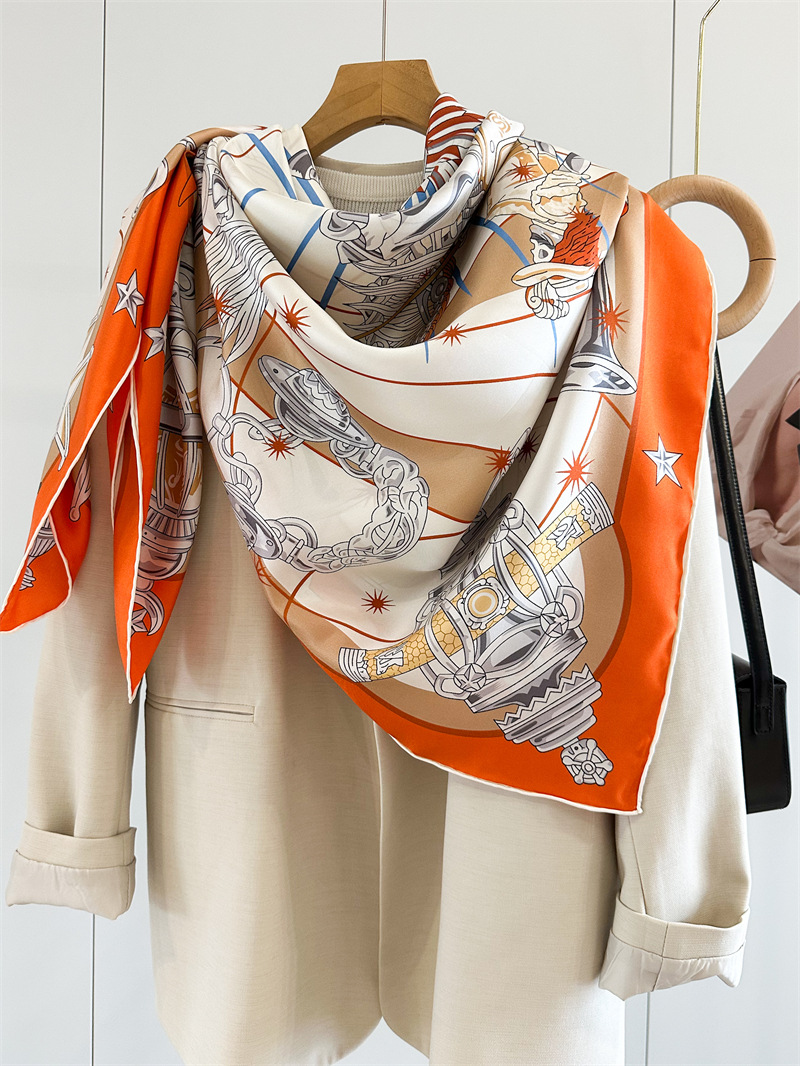 Luxury Brand Scarf Large Silk  - Luxury Bags Brand recension och pris