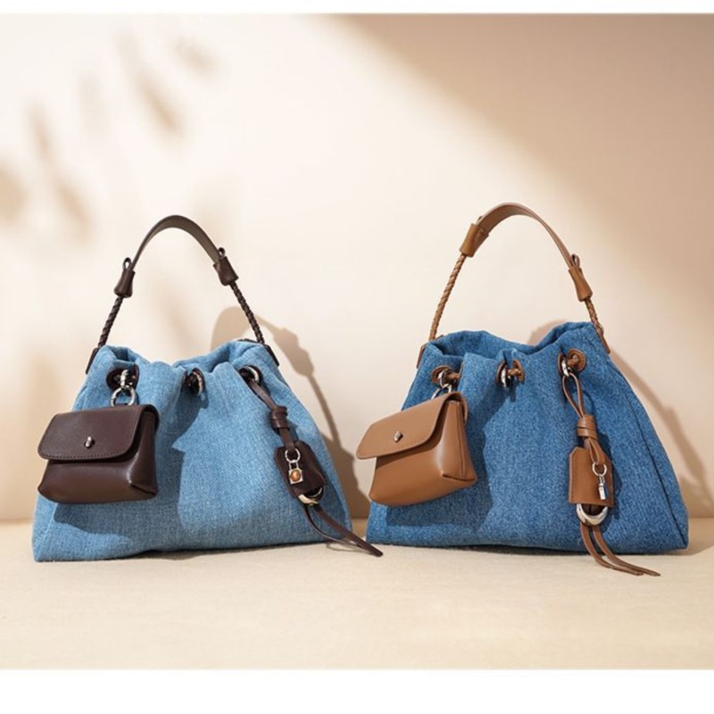 JIAERDI High Street Denim Buck - Luxury Bags Denim recension och pris
