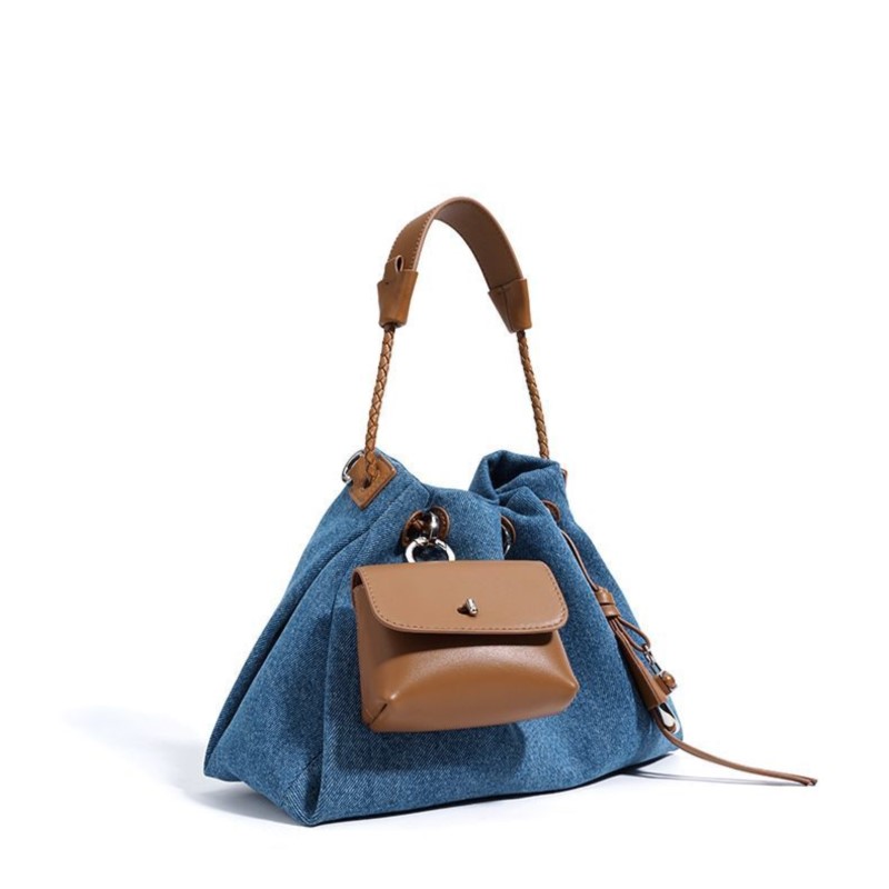 JIAERDI High Street Denim Buck - Luxury Bags Denim recension och pris