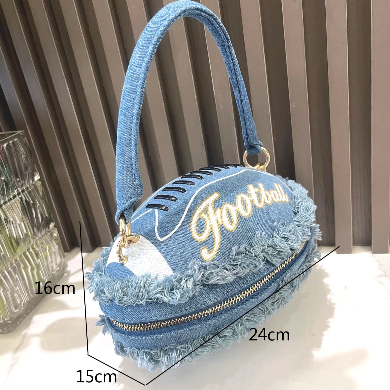Purses and handbag luxury Desi - Luxury Bags Denim recension och pris