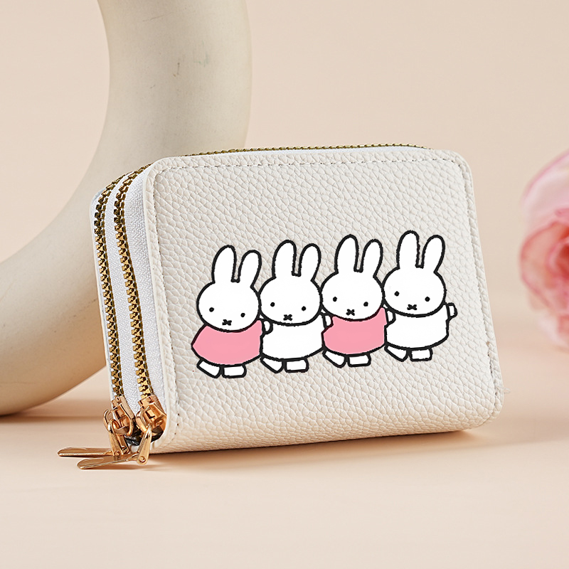 Kawaii Miffys Rabbit Short Wal - Key Holder Leather Pouch recension och pris