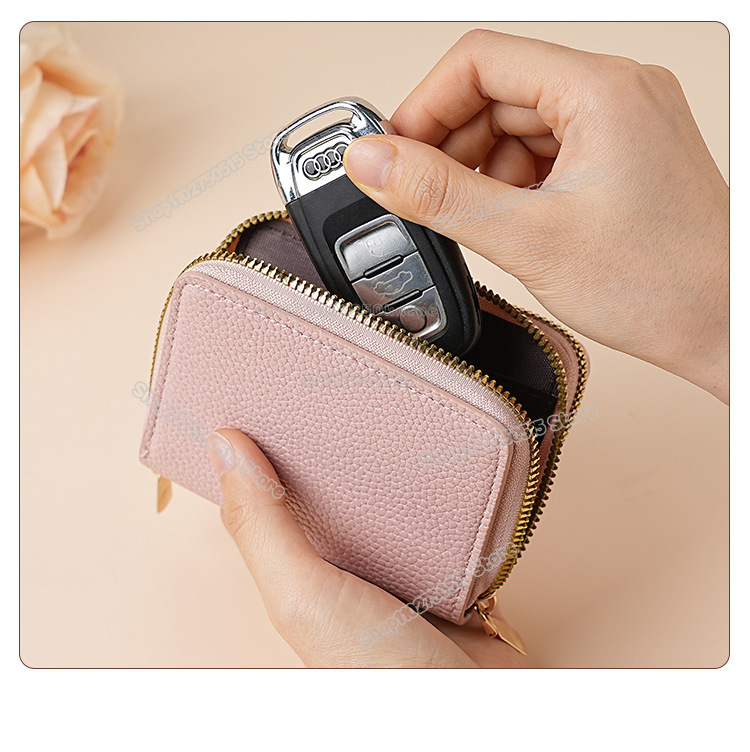 Kawaii Miffys Rabbit Short Wal - Key Holder Leather Pouch recension och pris