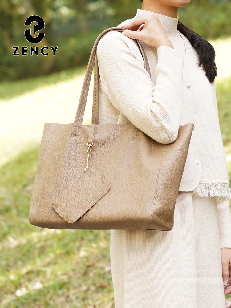 Zency Genuine Leather Large To - Luxury Bags Storage recension och pris
