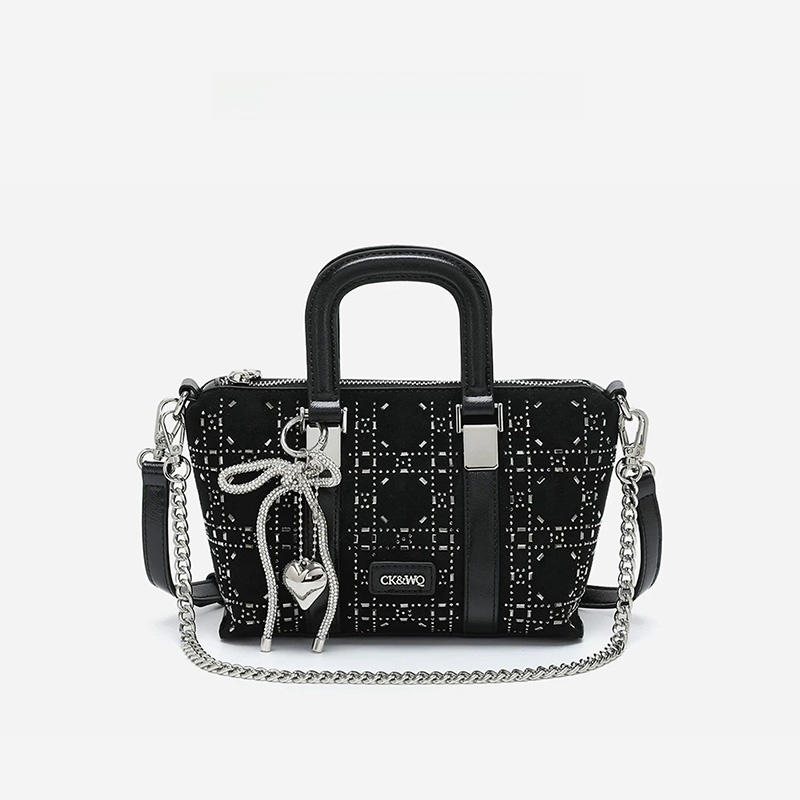 Exncab Diamond Embellished Den - Luxury Bags Denim recension och pris