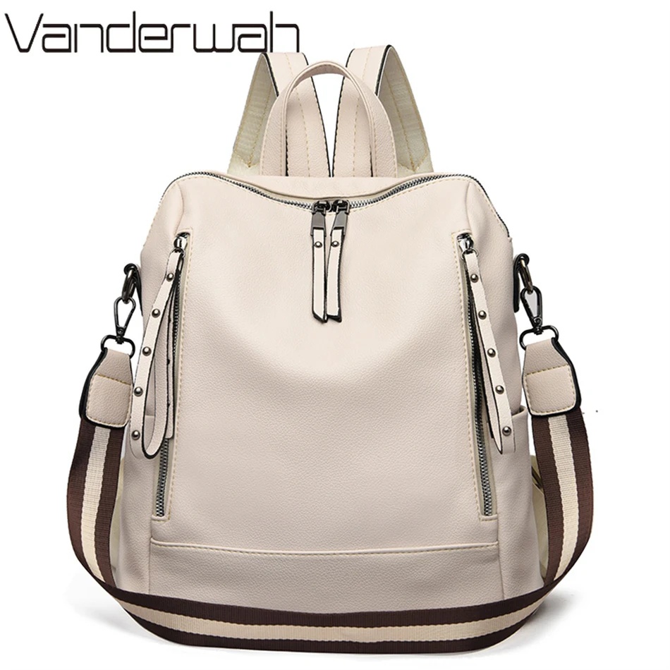 Brand Luxury Backpacks Soft Le - Luxury Bags Storage recension och pris
