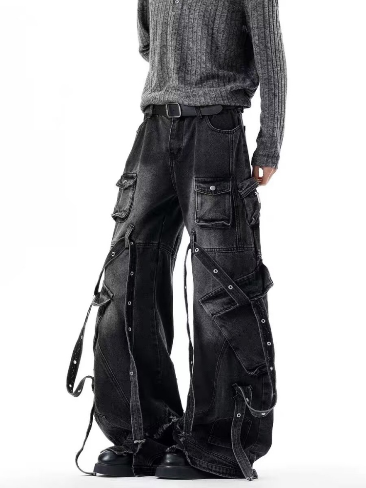 2026 Punk Y2K Style Multi Pock - Luxury Bags Denim recension och pris