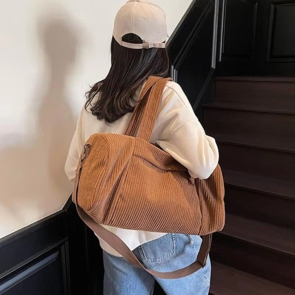 Luxury Corduroy Shoulder Bag L - Luxury Bags Luggage recension och pris