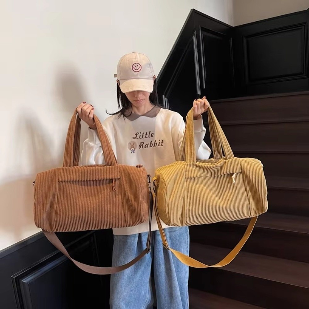 Luxury Corduroy Shoulder Bag L - Luxury Bags Luggage recension och pris