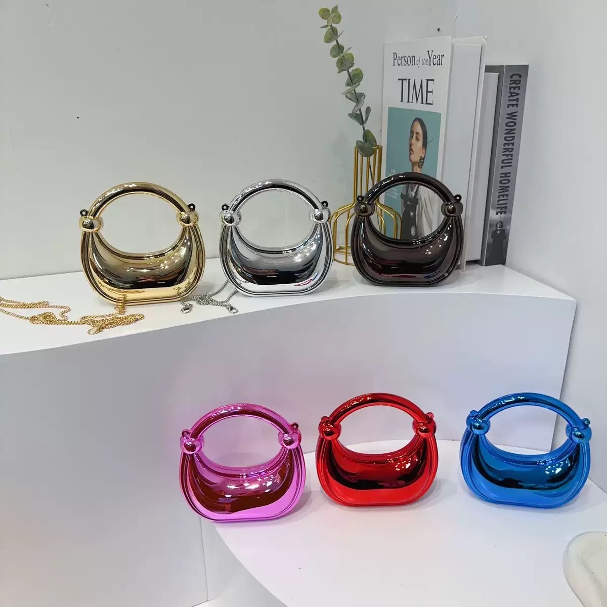 Mini Golden Evening Bag Purses - Luxury Bags Brand recension och pris