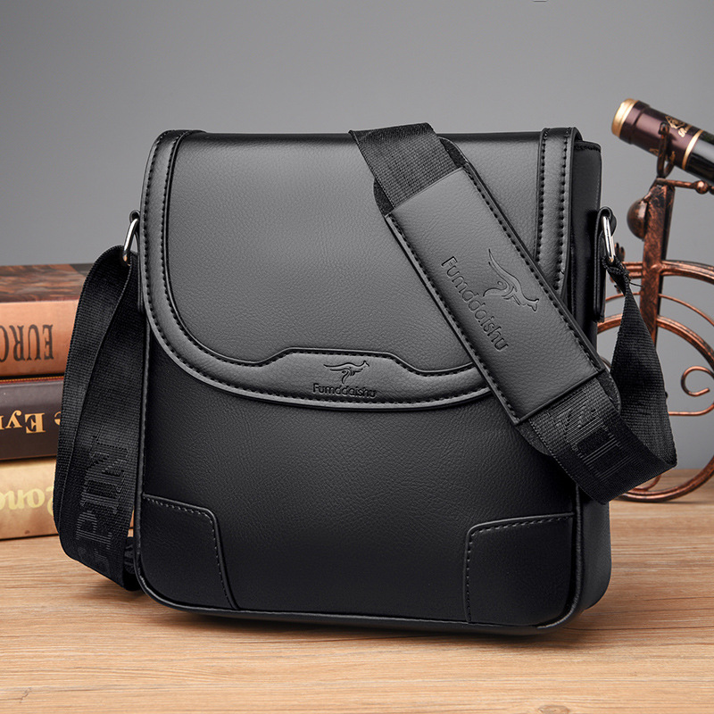 Luxury Brand Men Leather Shoul - Luxury Bags Storage recension och pris