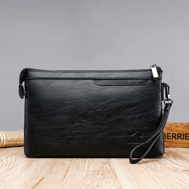 Brand Design Men Envelope Clut - Key Holder Leather Pouch recension och pris