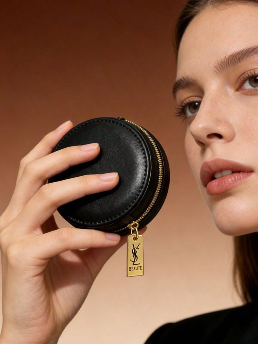 YSL Black Round Multifunctiona - Luxury Bags Storage recension och pris